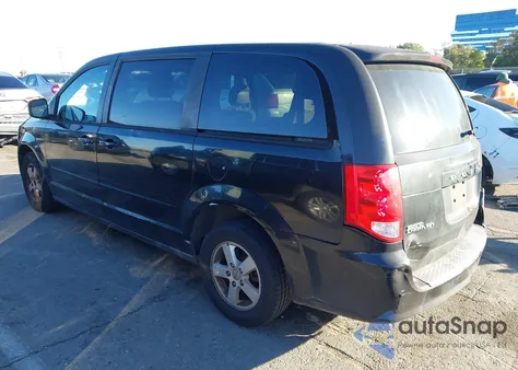 2012 Dodge Grand Caravan Sxt z USA, uszkodzony, nr VIN 2C4RDGCG1CR274301